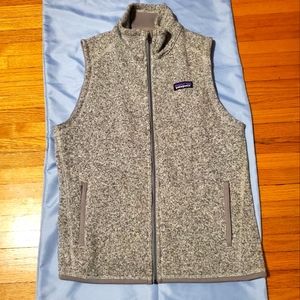 Patagonia zip up sweater vest